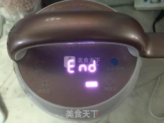 黑芝麻花生豆浆的做法步骤：7