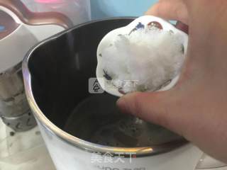 黑芝麻花生豆浆的做法步骤：8