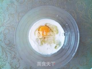 香蕉马芬杯子蛋糕的做法步骤：2