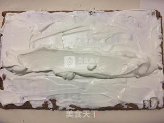 长颈鹿纹蛋糕卷的做法步骤：16