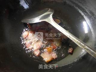 腊肉蚕豆炒娃娃菜的做法步骤：3
