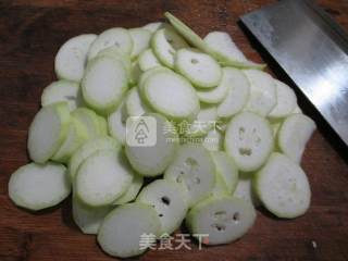 榨菜丝长瓜煮土豆的做法步骤：3