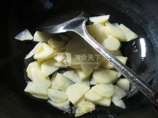 榨菜丝长瓜煮土豆的做法步骤：4