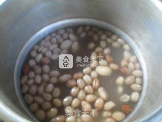 花生米白芸豆甜汤的做法步骤：10