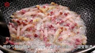 小菜一碟之【腊肉干笋丝】的做法步骤：3