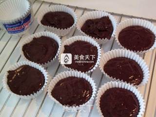 熔岩巧克力布丁的做法步骤：7