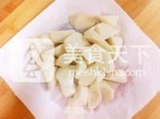 黄金拔丝山药的做法步骤：2