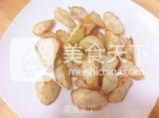 黄金拔丝山药的做法步骤：3