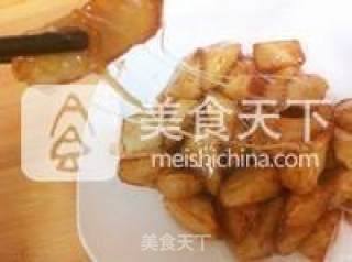 黄金拔丝山药的做法步骤：5