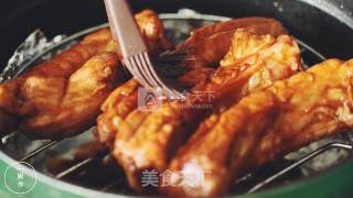 一厨作珐琅锅之简单版烤肋排 烤排骨的做法步骤：3