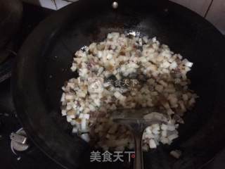 盐菜腊肉包子的做法步骤：5