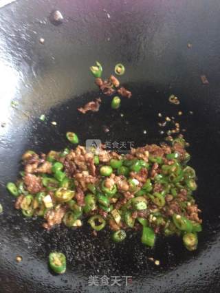 孜然肉沫土豆丝的做法步骤：4