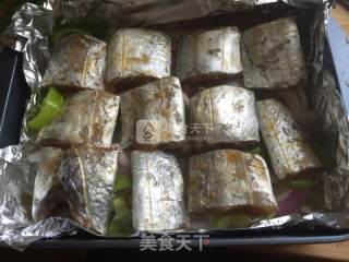 烤带鱼的做法步骤：8