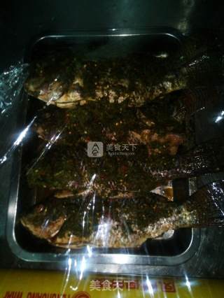 傣味罗非鱼的做法步骤：4