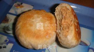 金丝肉松饼的做法步骤：1