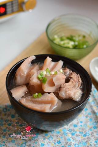 腔骨莲藕汤的做法步骤：7