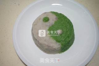 翡翠太极山药的做法步骤：12