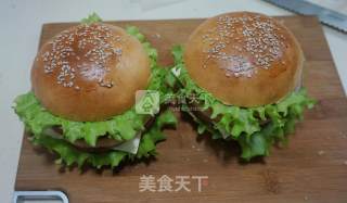 火腿汉堡的做法步骤：13