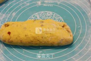 南瓜葡萄干软欧包的做法步骤：6