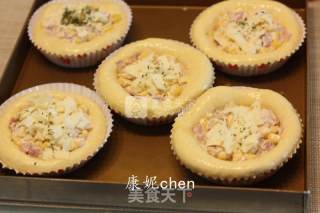 玉米培根芝士面包的做法步骤：8