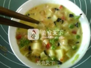 亚麻籽油杂蔬烘蛋的做法步骤：7
