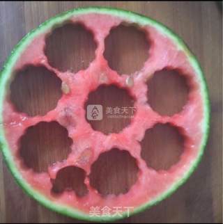 西瓜酸奶奶昔的做法步骤：2