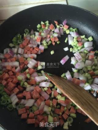 紫菜卷饭的做法步骤：3