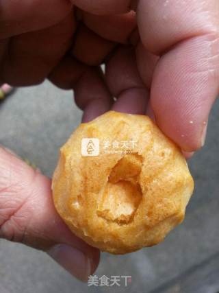 卡仕达泡芙的做法步骤：12