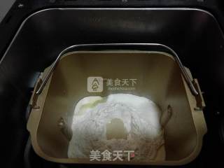 蜜豆花型面包的做法步骤：1