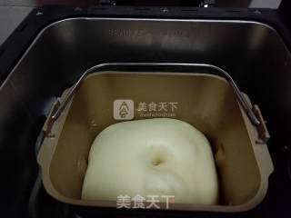 蜜豆花型面包的做法步骤：4