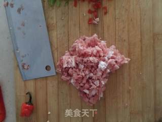芦笋肉末拌面的做法步骤：1