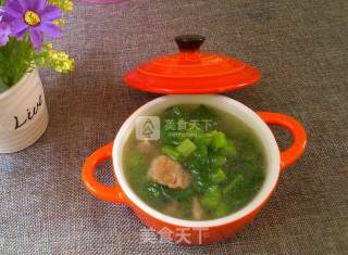 春菜瘦肉汤的做法步骤：10
