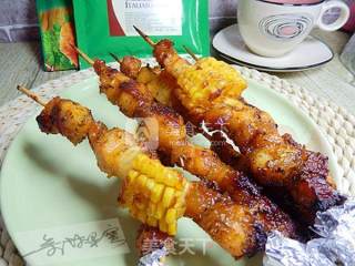 香草烤肉串的做法步骤：8