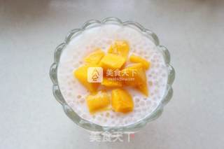 夏日清凉甜品——椰奶芒果西米露的做法步骤：8