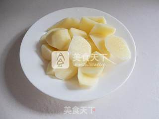烤箱版地三鲜的做法步骤：2