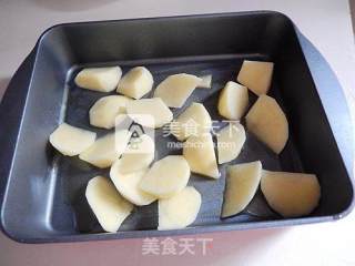 烤箱版地三鲜的做法步骤：4