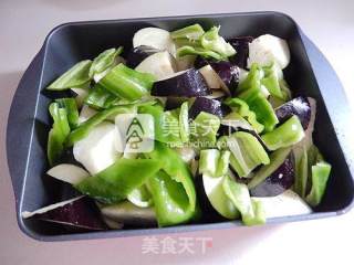 烤箱版地三鲜的做法步骤：5