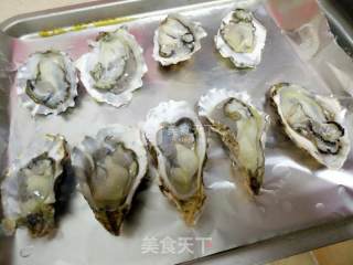 烤箱烤生蚝的做法步骤：2