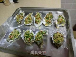 烤箱烤生蚝的做法步骤：4