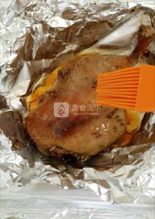 蜜汁烤鸭腿的做法步骤：7