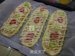 培根芝士面包（6个）的做法步骤：7