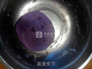 紫薯馒头的做法步骤：3