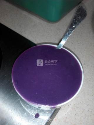 紫薯糊的做法步骤：2