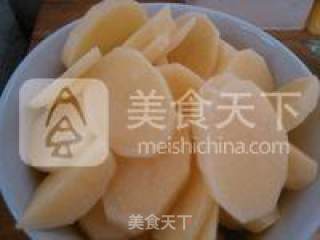 香煎豆沙土豆饼的做法步骤：2