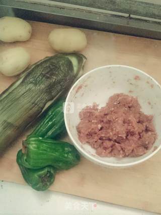 肉憋茄的做法步骤：1
