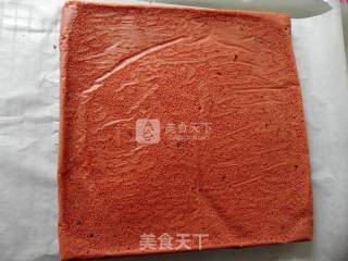 红丝绒蛋糕卷的做法步骤：10