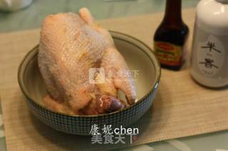 辣酱炒鸡的做法步骤：1