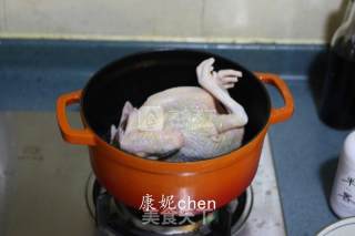 辣酱炒鸡的做法步骤：3