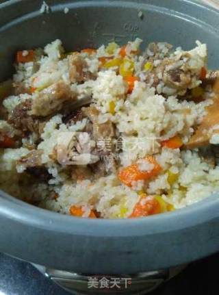【新疆手抓饭】电饭煲版本的做法步骤：9