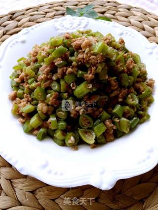 豆角肉末的做法步骤：9